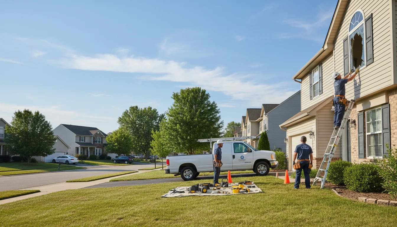 Expert window installer providing residential service in Holly Springs, NC
